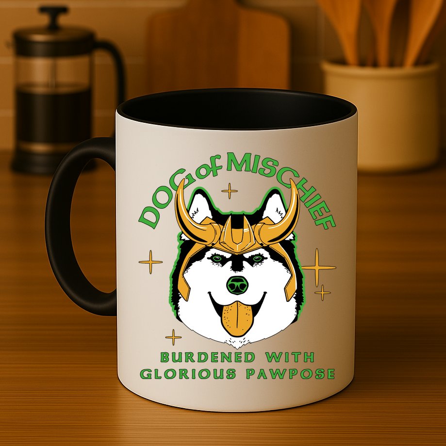 Dog Of Mischief Mug