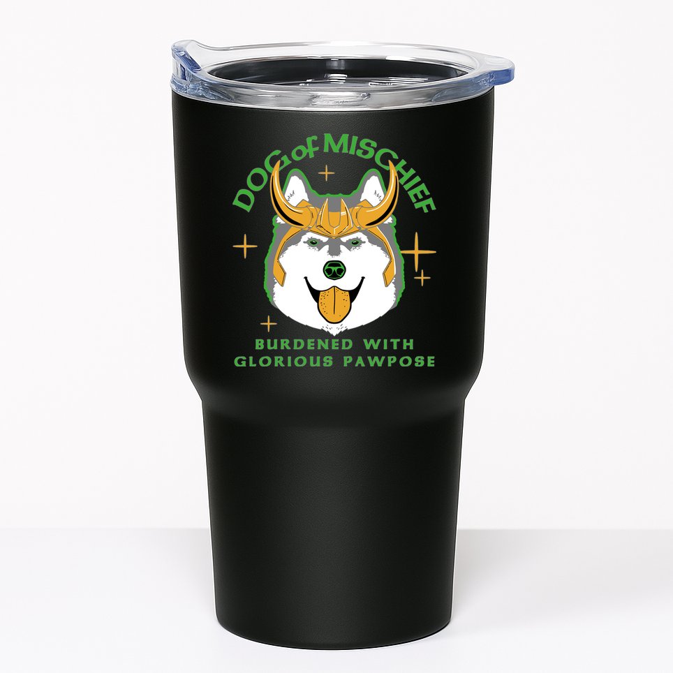 Dog Of Mischief Tumbler