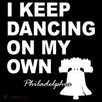 Dancing On My Own Philadelphia Baseball Stripe Pom Pom Beanie
