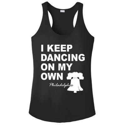 Dancing On My Own Philadelphia Baseball Ladies PosiCharge Competitor Racerback Tank