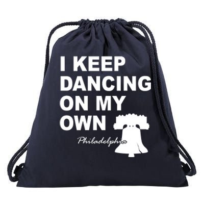 Dancing On My Own Philadelphia Baseball Drawstring Bag