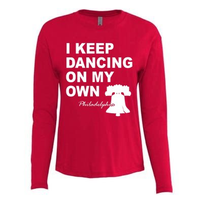 Dancing On My Own Philadelphia Baseball Womens Cotton Relaxed Long Sleeve T-Shirt