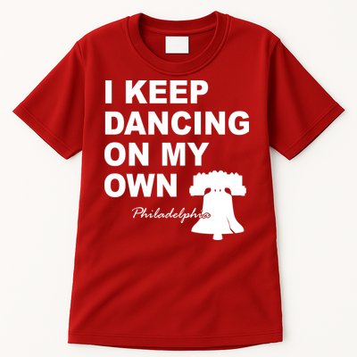 Dancing On My Own Philadelphia Baseball Tall T-Shirt