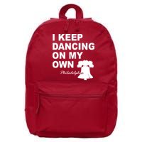 Dancing On My Own Philadelphia Baseball 16 in Basic Backpack