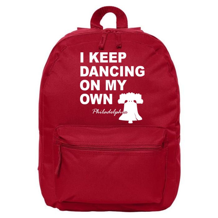 Dancing On My Own Philadelphia Baseball 16 in Basic Backpack