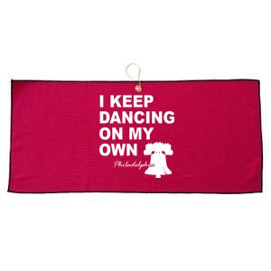 Dancing On My Own Philadelphia Baseball Large Microfiber Waffle Golf Towel