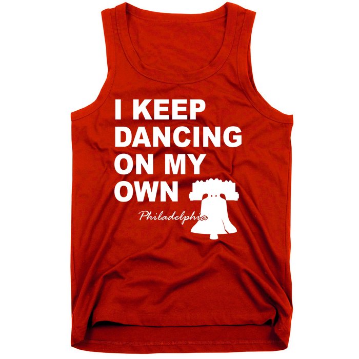 Dancing On My Own Philadelphia Baseball Tank Top