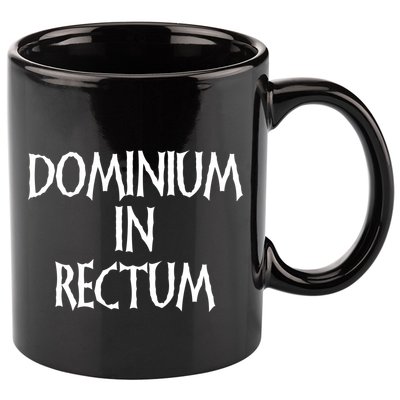 Dominium In Rectum 11oz C Handle Ceramic Mug