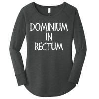 Dominium In Rectum Women's Perfect Tri Tunic Long Sleeve Shirt