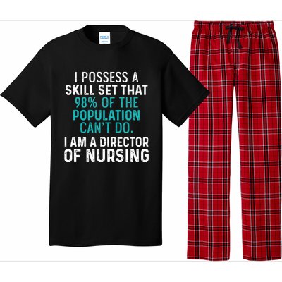 Director Of Nursing Skill Set Rn Nurse Funny Gift Pajama Set