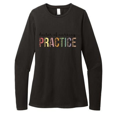 Doctor Of Nursing Practice Leopard Dnp Gift Womens CVC Long Sleeve Shirt