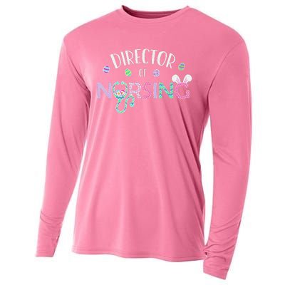 Director of Nursing Easter funny festival Cooling Performance Long Sleeve Crew