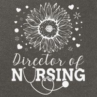 Director of Nursing Sunflower Stethoscope Cotton Canvas Backpack