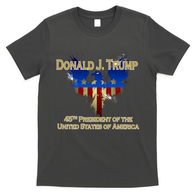 Donald J. Trump 45th President of the USA Eagle Splatter T-Shirt