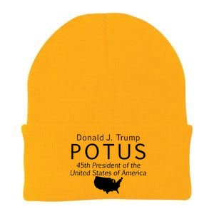 Donald J. Trump POTUS 45th President of The USA Knit Cap Winter Beanie