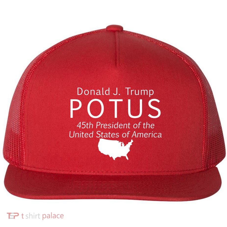 Donald J. Trump POTUS 45th President of The USA Flatbill Hat