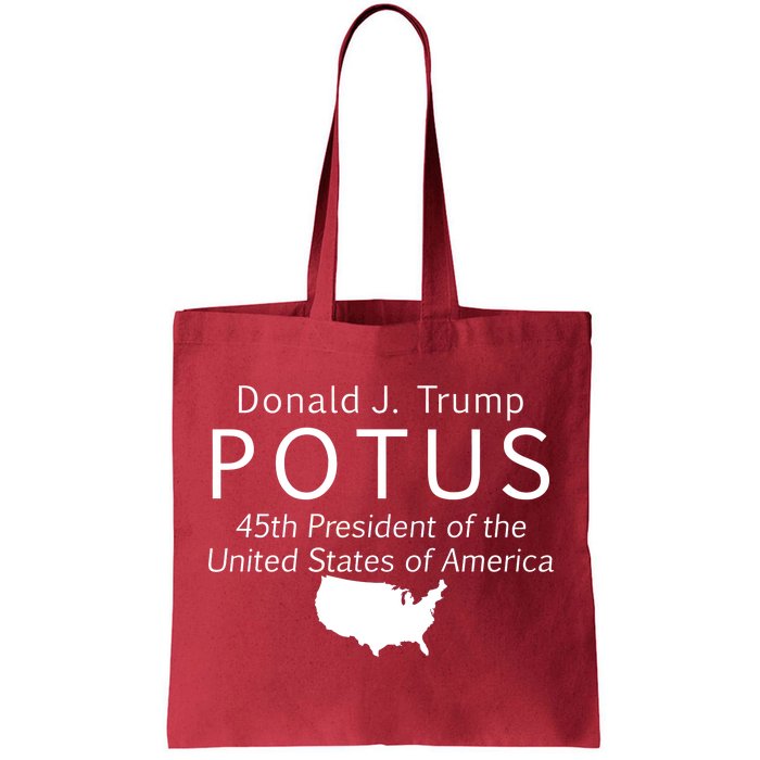 Donald J. Trump POTUS 45th President of The USA Tote Bag