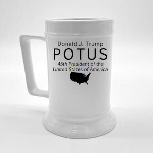 Donald J. Trump POTUS 45th President of The USA Beer Stein