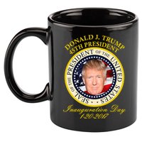 Donald J. Trump Presidential Seal Inauguration 11oz C Handle Ceramic Mug