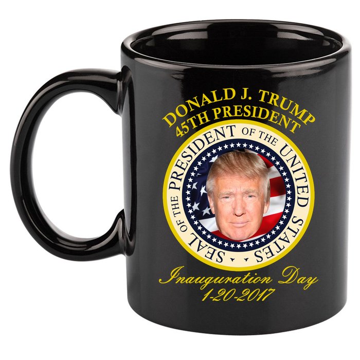 Donald J. Trump Presidential Seal Inauguration 11oz C Handle Ceramic Mug