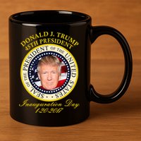 Donald J. Trump Presidential Seal Inauguration 11oz C Handle Ceramic Mug