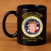Donald J. Trump Presidential Seal Inauguration 11oz C Handle Ceramic Mug