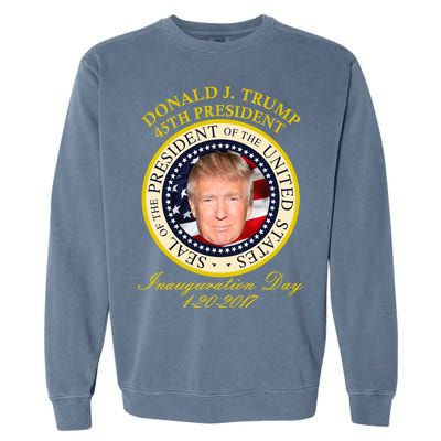 Donald J. Trump Presidential Seal Inauguration Garment-Dyed Sweatshirt