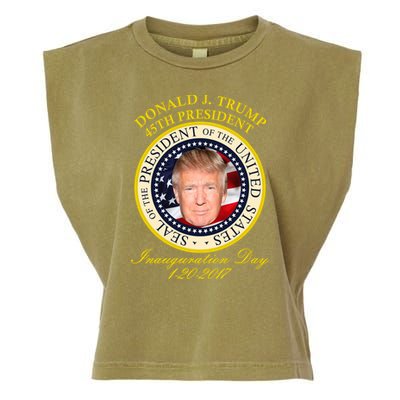 Donald J. Trump Presidential Seal Inauguration Garment-Dyed Women's Muscle Tee