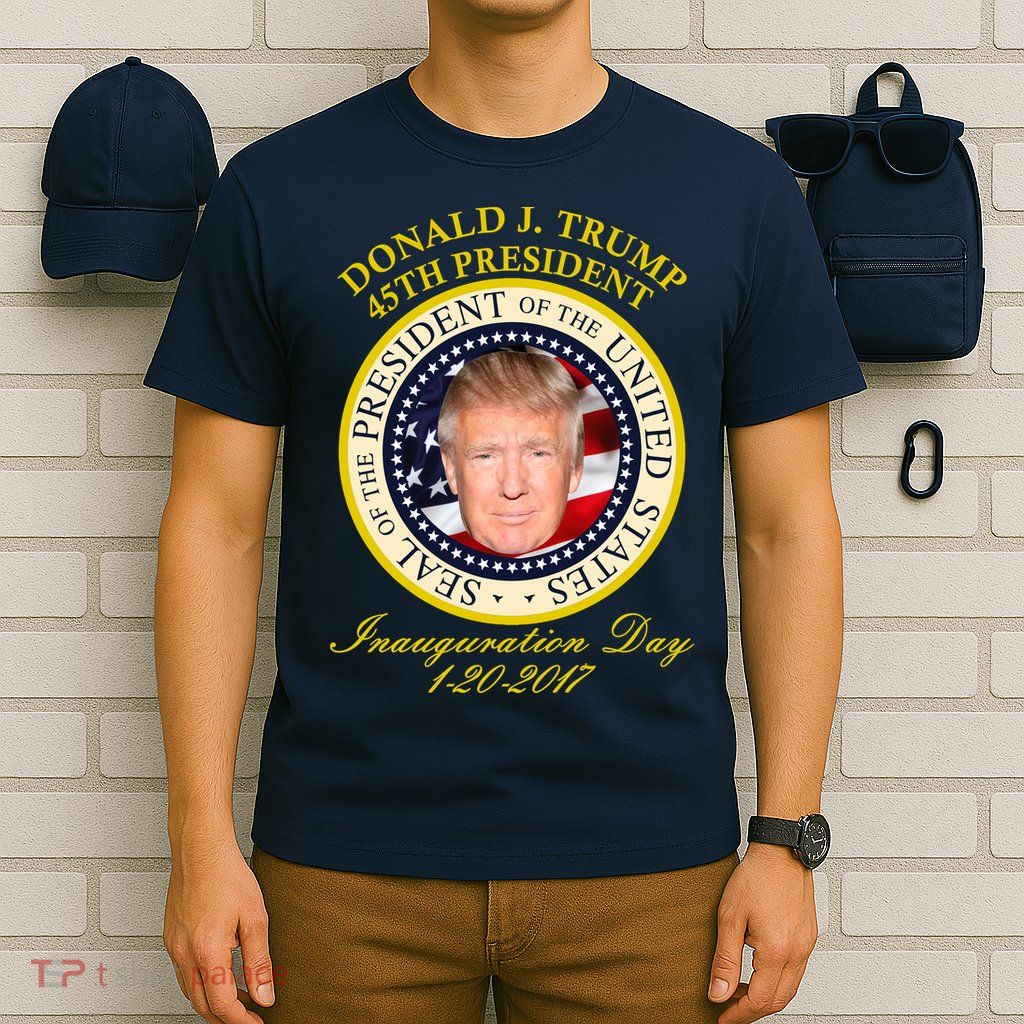 Donald J. Trump Presidential Seal Inauguration T-Shirt