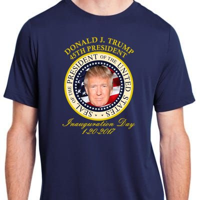 Donald J. Trump Presidential Seal Inauguration Adult ChromaSoft Performance T-Shirt