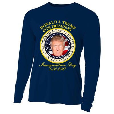 Donald J. Trump Presidential Seal Inauguration Cooling Performance Long Sleeve Crew