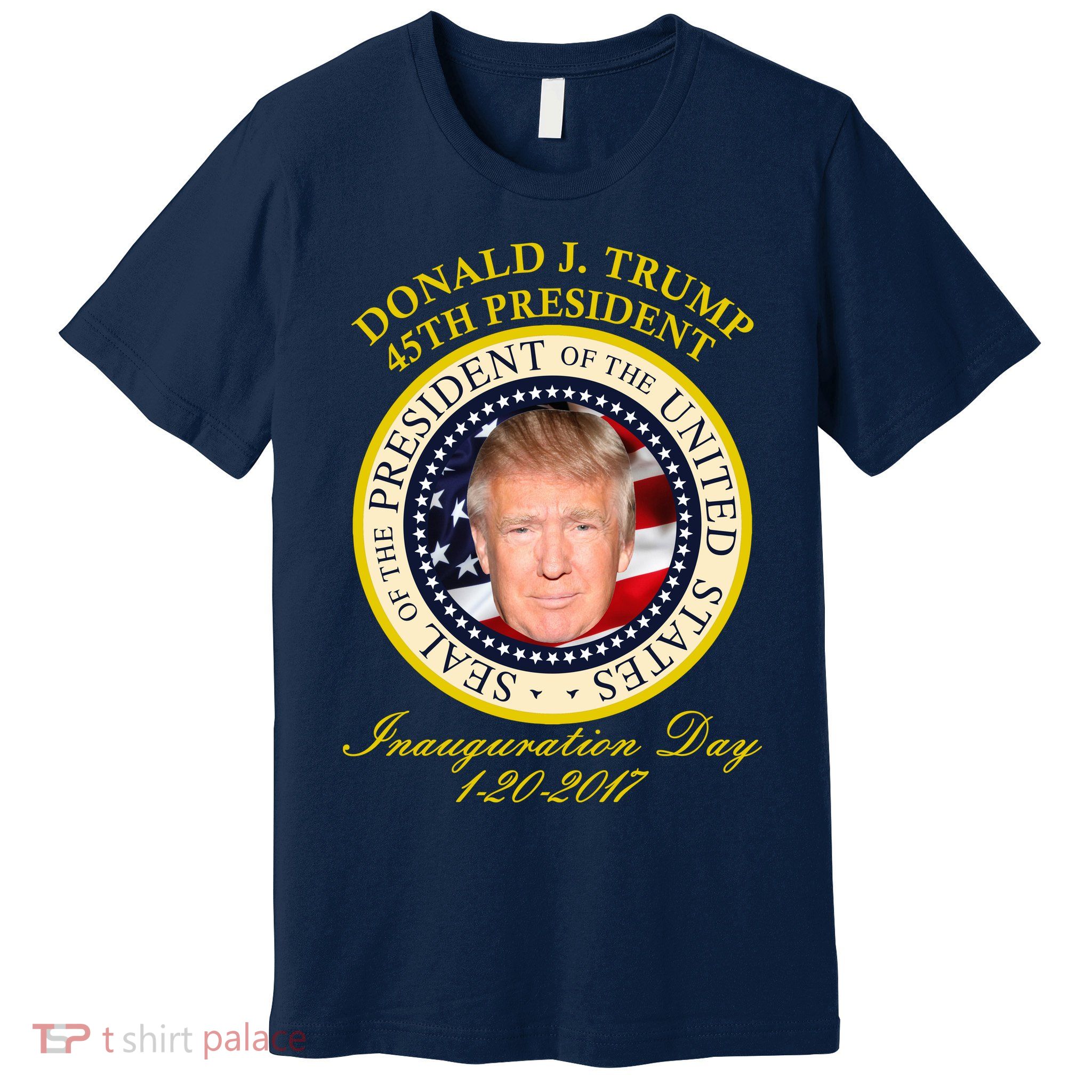 Donald J. Trump Presidential Seal Inauguration Premium T-Shirt