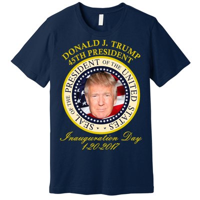 Donald J. Trump Presidential Seal Inauguration Premium T-Shirt