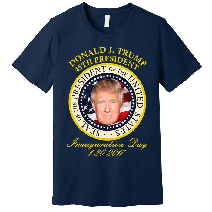 Donald J. Trump Presidential Seal Inauguration Premium T-Shirt
