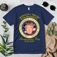 Donald J. Trump Presidential Seal Inauguration Premium T-Shirt