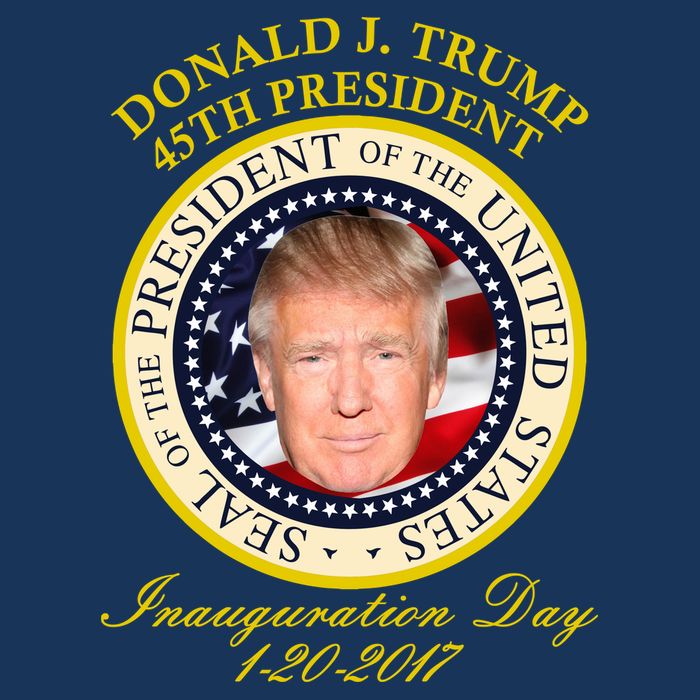 Donald J. Trump Presidential Seal Inauguration Premium T-Shirt