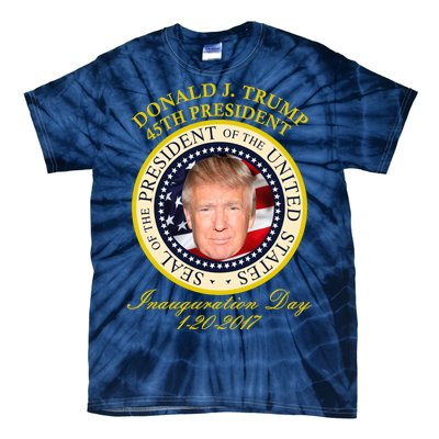 Donald J. Trump Presidential Seal Inauguration Tie-Dye T-Shirt