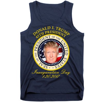 Donald J. Trump Presidential Seal Inauguration Tank Top