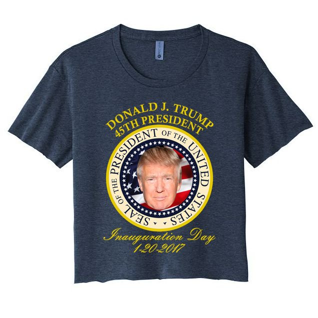 Donald J. Trump Presidential Seal Inauguration Crop Top