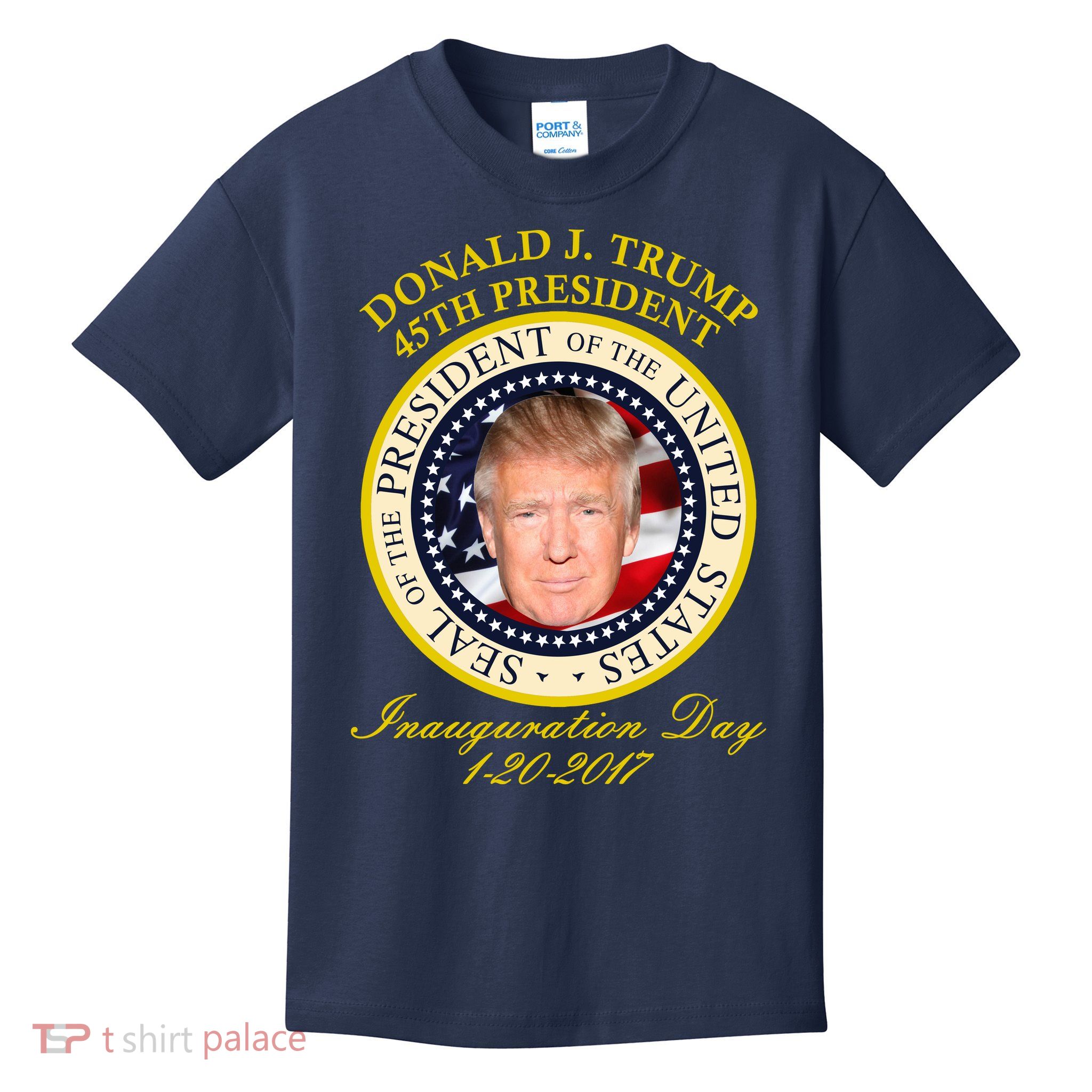 Donald J. Trump Presidential Seal Inauguration Kids T-Shirt