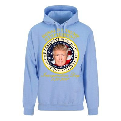 Donald J. Trump Presidential Seal Inauguration Unisex Surf Hoodie