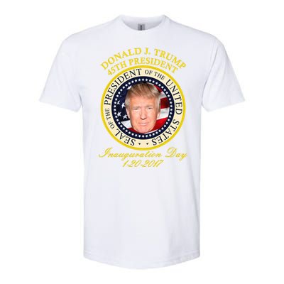 Donald J. Trump Presidential Seal Inauguration Softstyle CVC T-Shirt