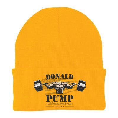  Donald Pump Make America Strong Again Knit Cap Winter Beanie