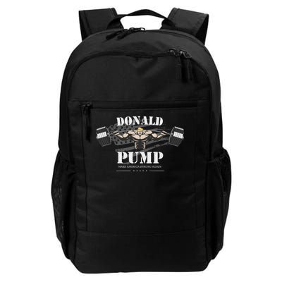  Donald Pump Make America Strong Again Daily Commute Backpack