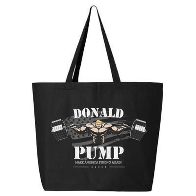  Donald Pump Make America Strong Again 25L Jumbo Tote