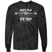  Donald Pump Make America Strong Again Tie-Dye Long Sleeve Shirt