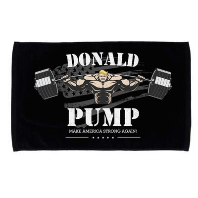  Donald Pump Make America Strong Again Microfiber Hand Towel