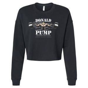  Donald Pump Make America Strong Again Cropped Pullover Crew