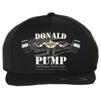  Donald Pump Make America Strong Again Wool Snapback Cap