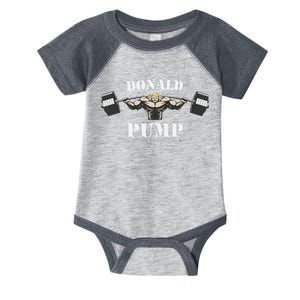  Donald Pump Make America Strong Again Infant Baby Jersey Bodysuit